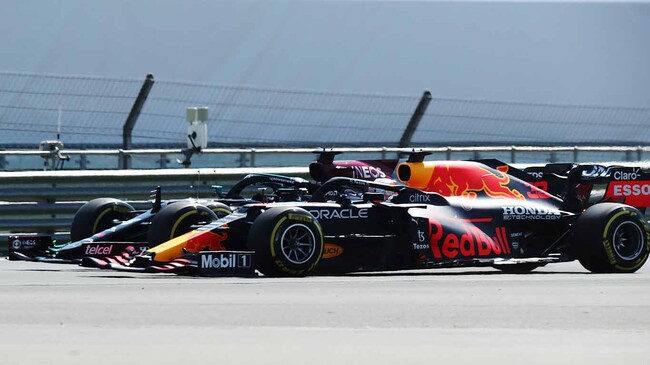Hamilton Verstappen Silverstone F1 2021 2