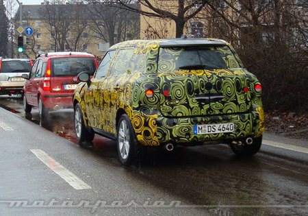 Fotos espía del Mini Crossover