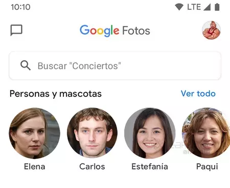 Google フォトの人