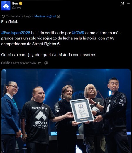 Evo Record Street Fighter Esports