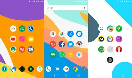 FlatDroid アイコン パック