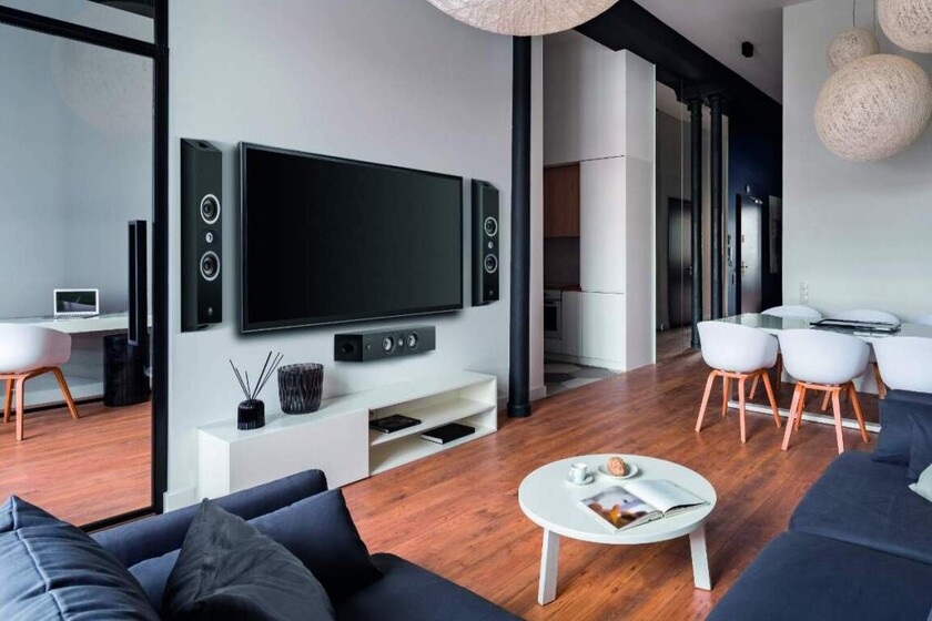 Two Models That You Can Hang On The Wall To Take The Sound Of TV To