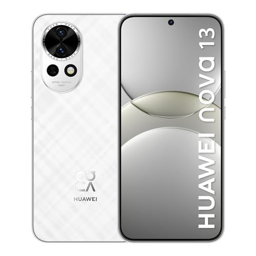 HUAWEI Nova 13 Celular 12+256G, Cámara Selfie Ultra Gran Angular de 60 MP, Mejor Expresión con IA, 100W Supercharge Turbo