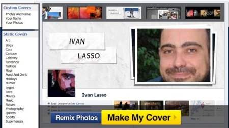 CoverCanvas: genera una imagen para tu timeline de Facebook a partir de tus fotos