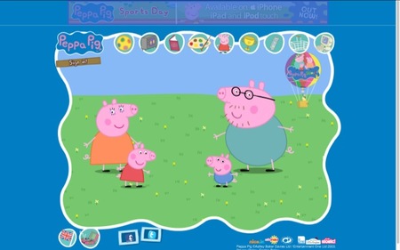 Peppa Pigg es un programa de televisión para toda la familia