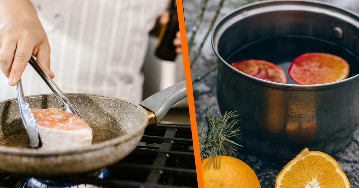 Quita el olor a pescado, carne o frituras de tu cocina con esta mezcla  natural que aplican los chefs