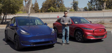 El Ford Mustang Mach-E bate en autonomía al Tesla Model Y, según esta prueba en vídeo