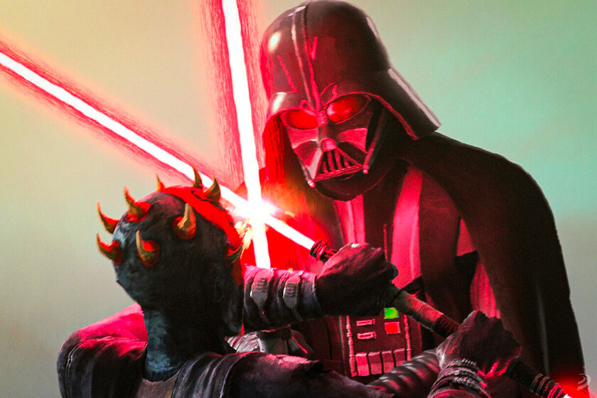 Darth Vader y Darth Maul se enfrentaron hace 25 años