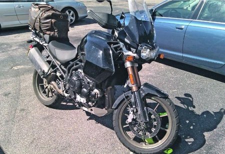 Triumph Adventurer 1200, primera imagen espía