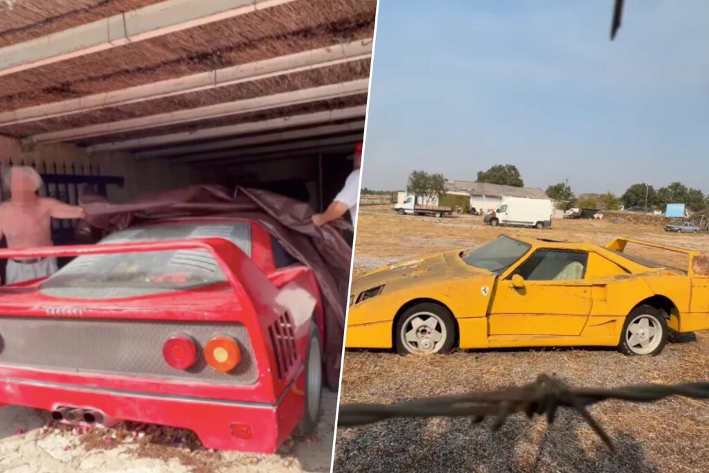 Encuentra en Google Maps dos Ferrari F40 abandonados en España y decide ir a buscarlos. Google solo le contó la mitad de la historia