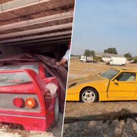 Encuentra en Google Maps dos Ferrari F40 abandonados en España y decide ir a buscarlos. Google solo le contó la mitad de la historia