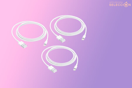 3x1 en cables Lightning a USB de un metro originales de Apple para recargar tu iPhone: 24,99 euros en Macnificos