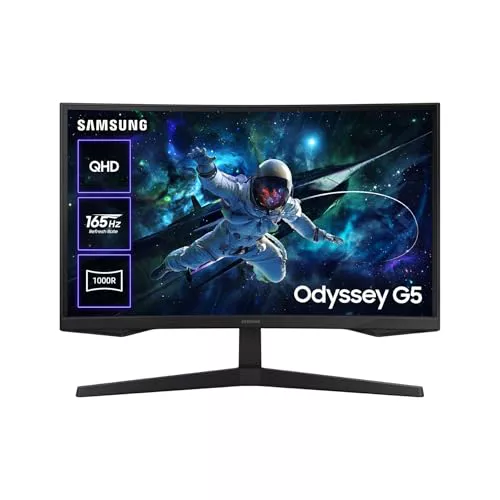 Samsung Odyssey G5 LS32CG552EUXEN Curved Gaming Monitor 32"
