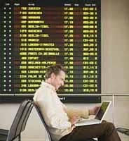 Los viajeros de negocios prefieren la puntualidad a la comodidad