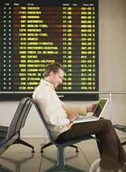 Los viajeros de negocios prefieren la puntualidad a la comodidad