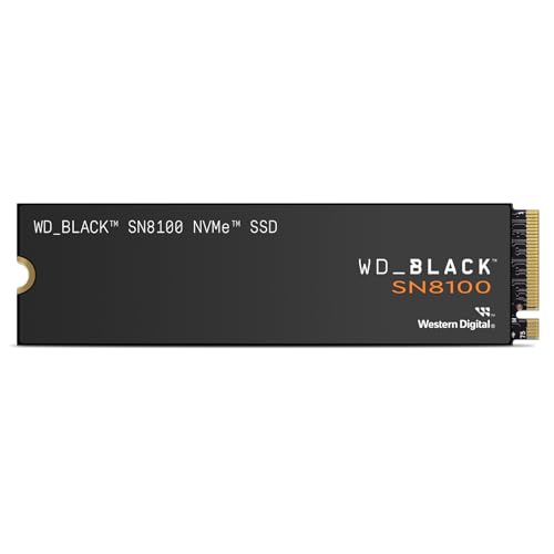 WD_BLACK SN8100 2 TB PCIe 5.0x4 NVMe M.2 SSD, 
