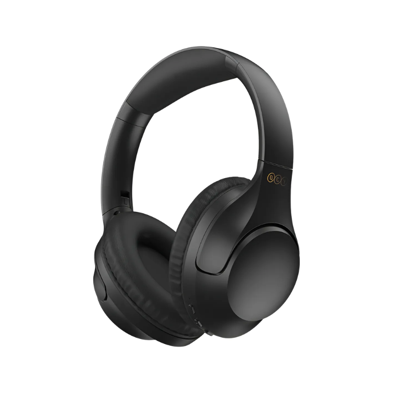 Headset Gamer Qcy H2 Bluetooth 5.3 Multiponto On-ear 3d 60h Cor Preto
