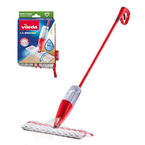 Vileda Spray Max, Fregona Mopa con Spray pulverizador