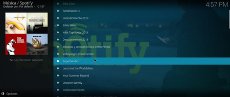 Spotify kodi