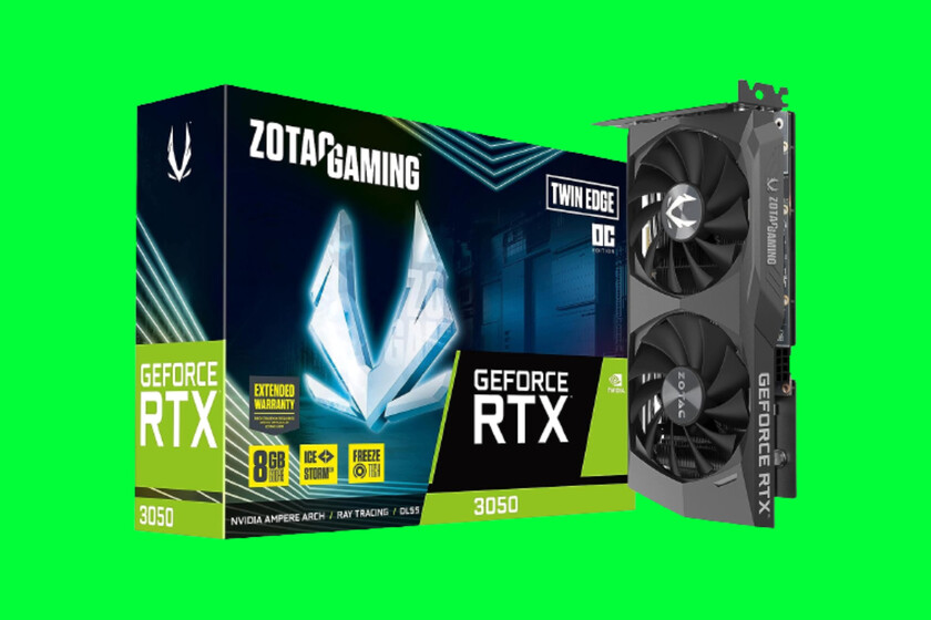 ZOTAC NVIDIA GEFORCE RTX 3050 TWIN EDGE OC LHR