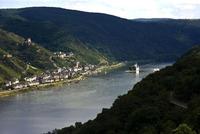 El río Rin pierde kilómetros