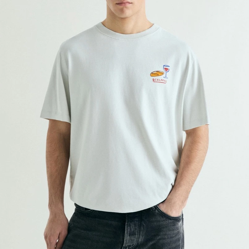 Camiseta de hombre de manga corta Scalpers