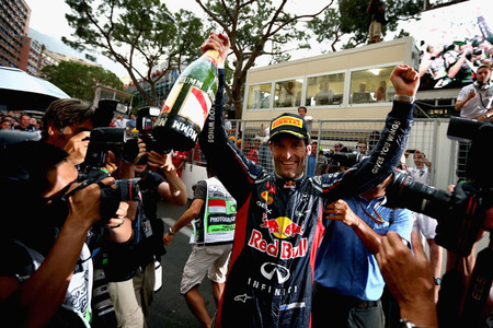 Mark Webber vence en el Gran Premio de Mónaco. Fernando Alonso, nuevo líder