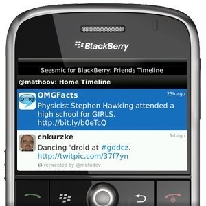 Seesmic descontinua su soporte para BlackBerry