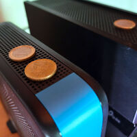 Poner una moneda encima del router para mejorar el WiFi tiene su utilidad: ya sé dónde tengo una moneda para el carrito del súper
