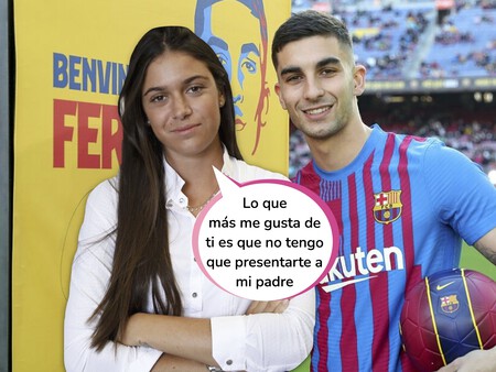 Las imágenes que demuestran que Sira Martínez, hija de Luis Enrique, y el jugador del Barça Ferrán Torres son novios