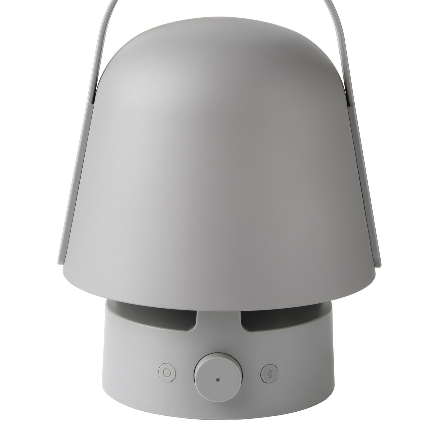 VAPPEBY Lámpara altavoz Bluetooth, exterior/gris