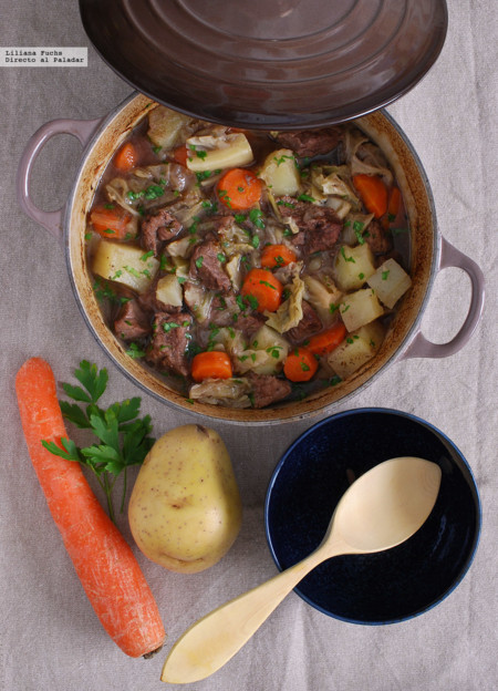 Estofado irlandés de la familia de The Corrs. Receta para San Patricio