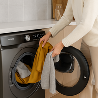 Tu lavadora puede recordar los ciclos que más usas y sugerírtelos: así lo consigue la IA de Samsung