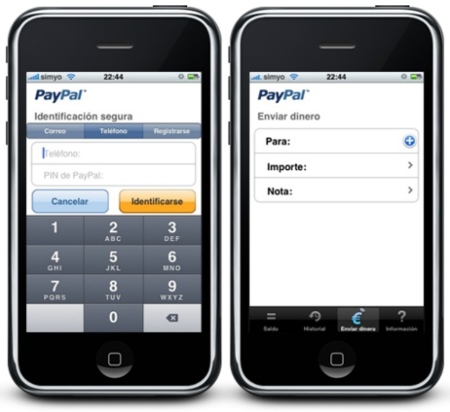 PayPal Movil para iPhone llega a España