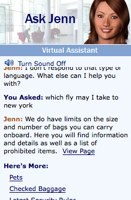 Jenn, el agente virtual de Alaska Air