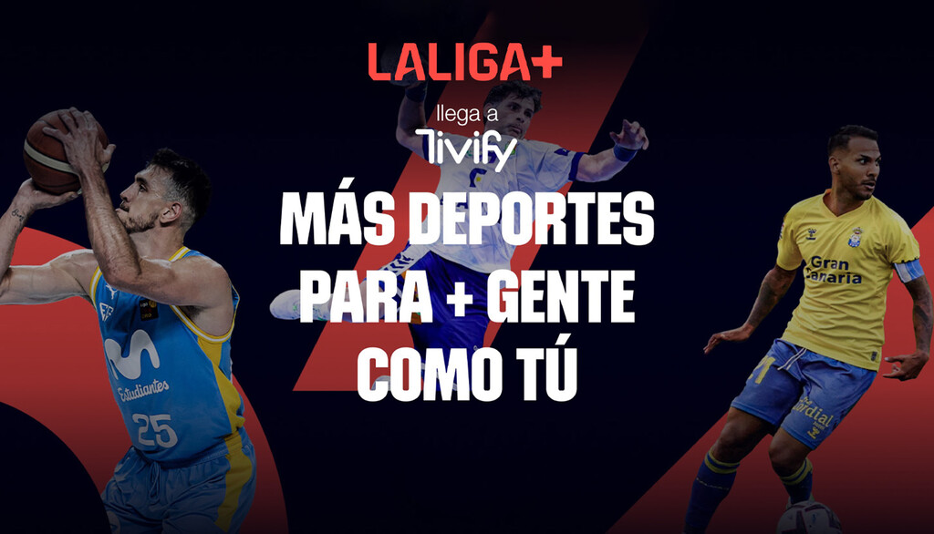 Más fútbol gratis en Tivify: ya disponible el nuevo canal LaLiga+ 