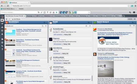 HootSuite añade soporte para Reddit, StumbleUpon y diversos servicios más