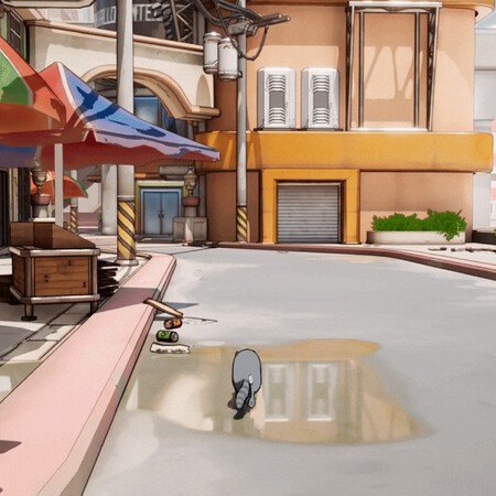A falta de Stray, ya tenemos sustituto en Unreal Engine: recorre una ciudad estilo anime paseando con un mapache