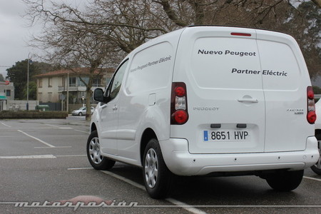Peugeot Partner Electric, toma de contacto