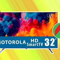 Sí, Motorola también hace teles y su precio es realmente bajo: pantalla por 2,479 pesos Aurrera