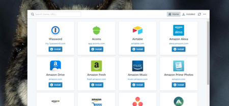 Este programa te permite ejecutar webapps desde el escritorio en Windows, macOS y Linux