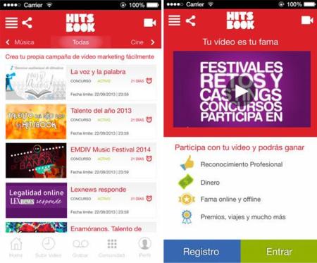 Hitsbook, conviértete en actor y participa en castings desde tu móvil