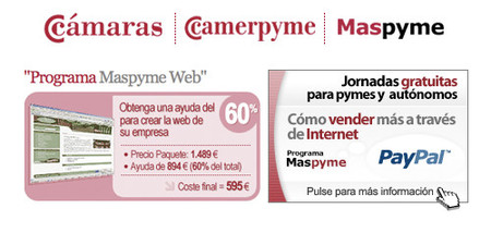Maspyme, ayudas para poner a tu empresa en internet