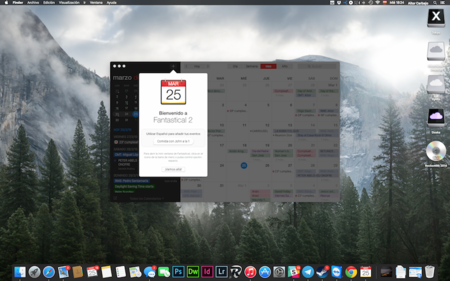 Y tras su lanzamiento, nos sentamos en frente de nuestro Mac para ver como se integra Fantastical 2
