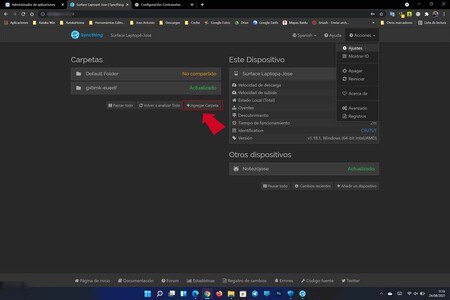 Como instalar y configurar Syncthing