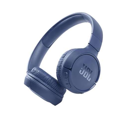 JBL Tune 510BT - Auriculares in-Ear inalámbricos con Sonido Purebass, Color Azul