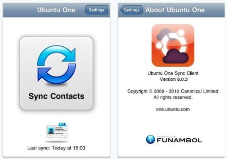 Ubuntu One Sync