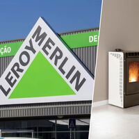 Leroy Merlin rebaja 140 euros esta estufa de pellets con WiFi para calentar salones de gran tamaño 