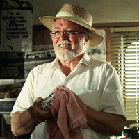 No te has fijado, pero Hammond parece ser más rápido que The Flash en Jurassic Park. Los fans tienen varias teorías que explican su primera escena