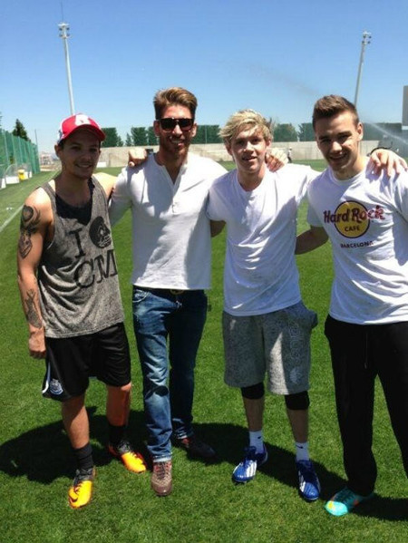 Sergio Ramos, el nuevo de 'One Direction'